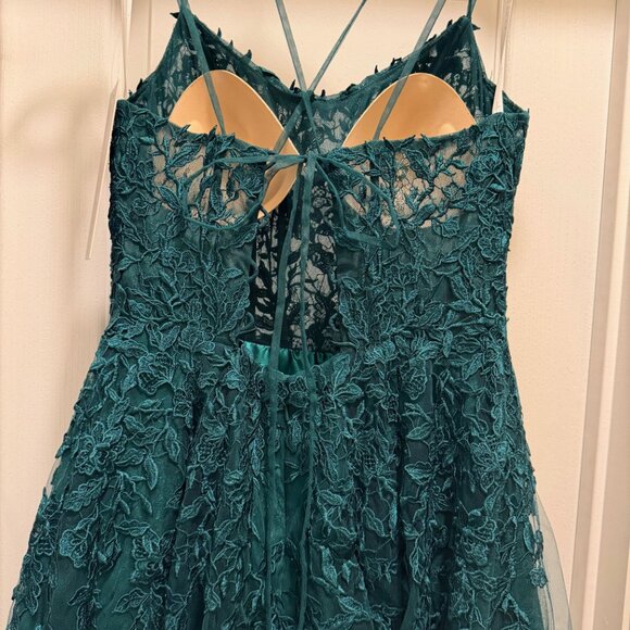 Jovani 06644 A-Line Ball Gown Size 10 NWT - Picture 8 of 9